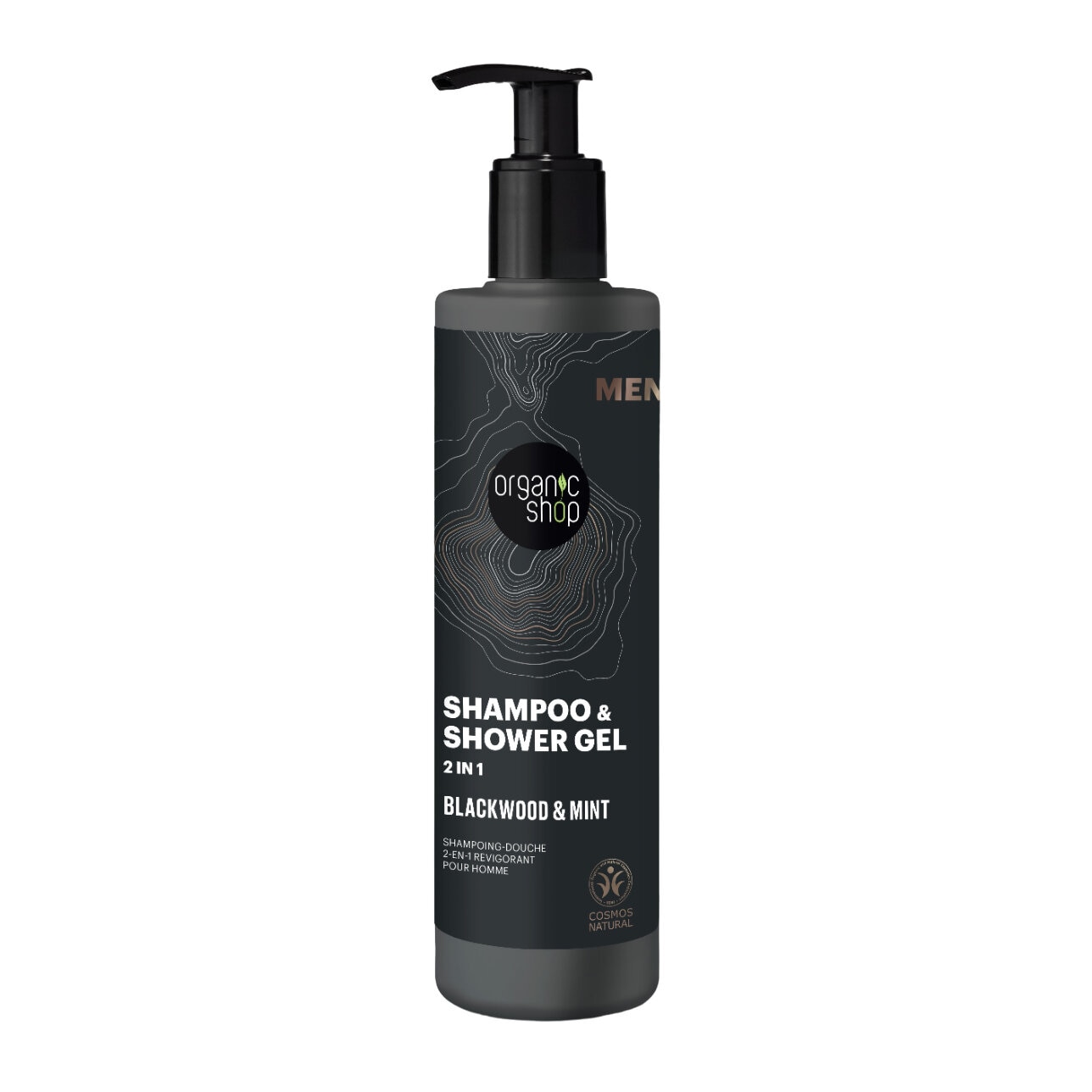 Shampo & Shower Gel 2 in 1 Blackwood & Mint 280ml
