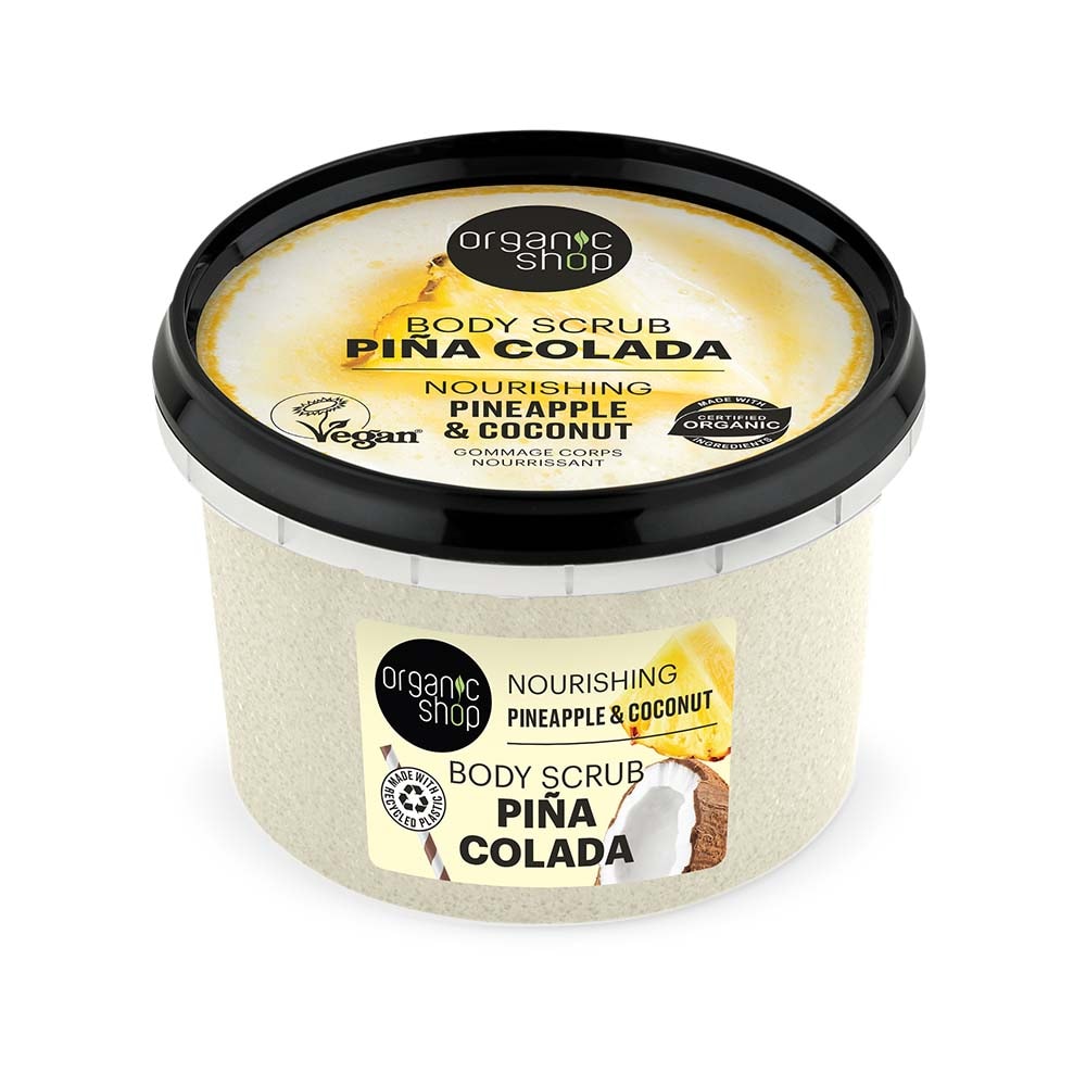 Pina Colada body scrub. Nourishing. Pineapple & Coconut 250ml