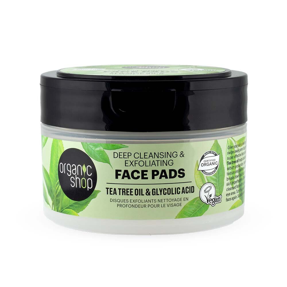 Deep cleansing and exfoliating face pads 20st