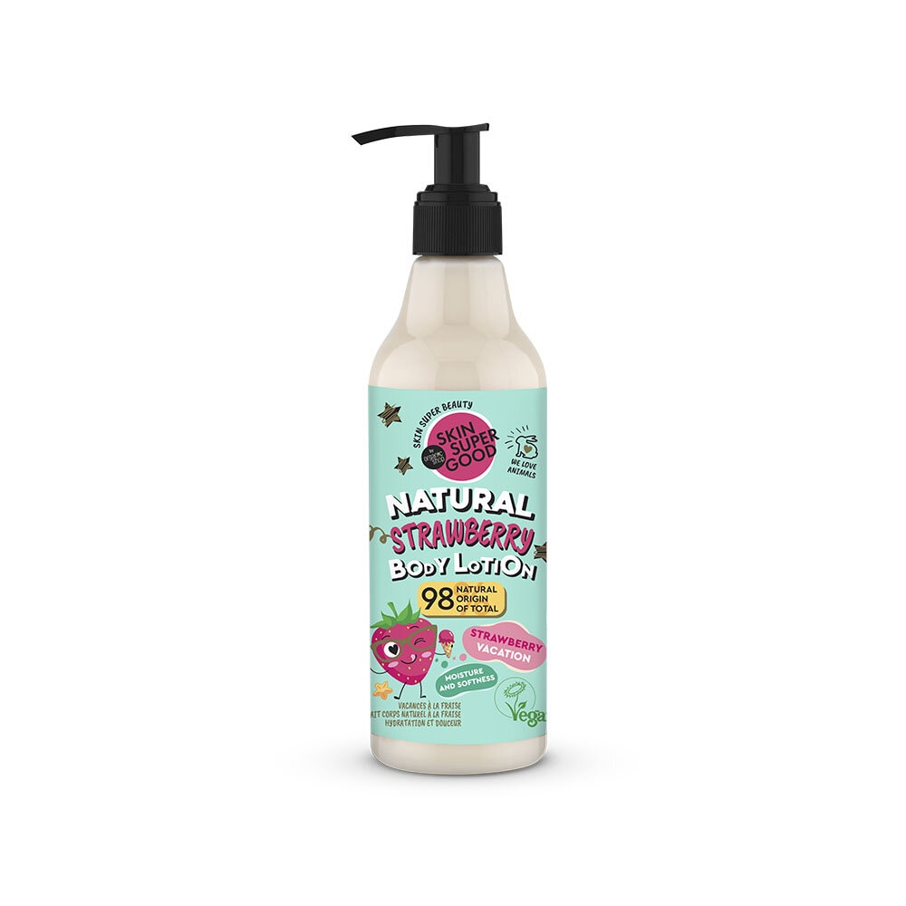 Natural Strawberry Body Lotion Strawberry Vacation 250ml