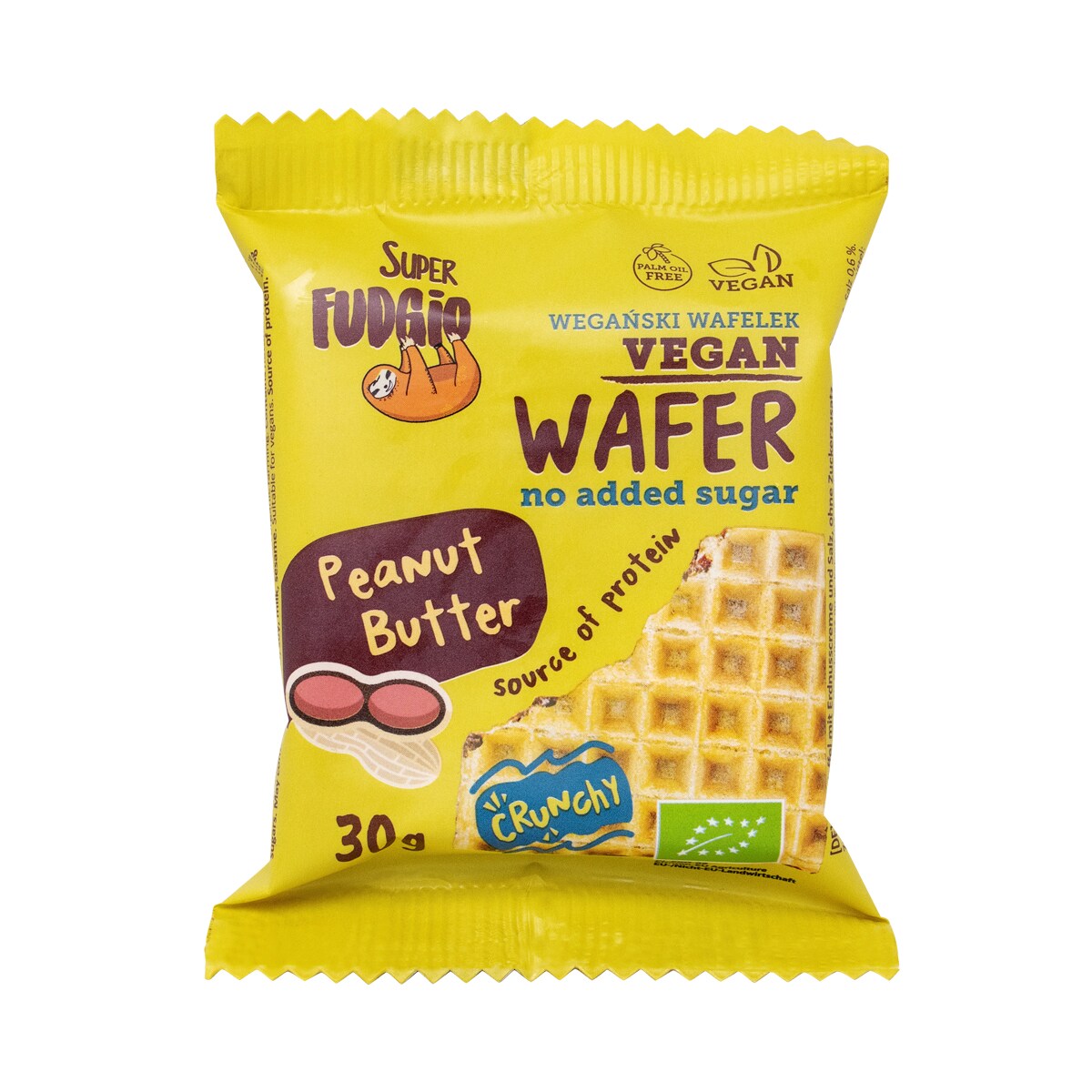 Wafers Jordnötssmör 30g