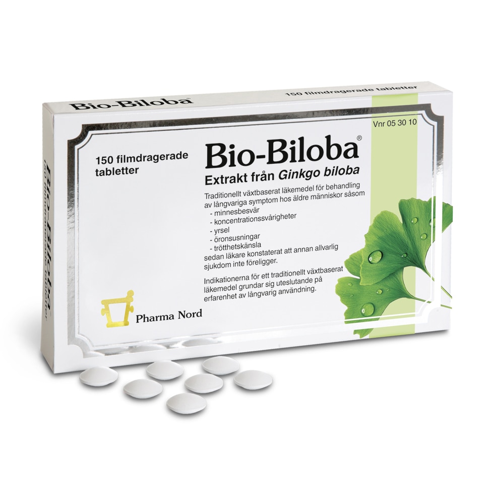 Bio-biloba 150 tabletter