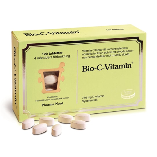 Bio-c-vitamin 120 tabletter