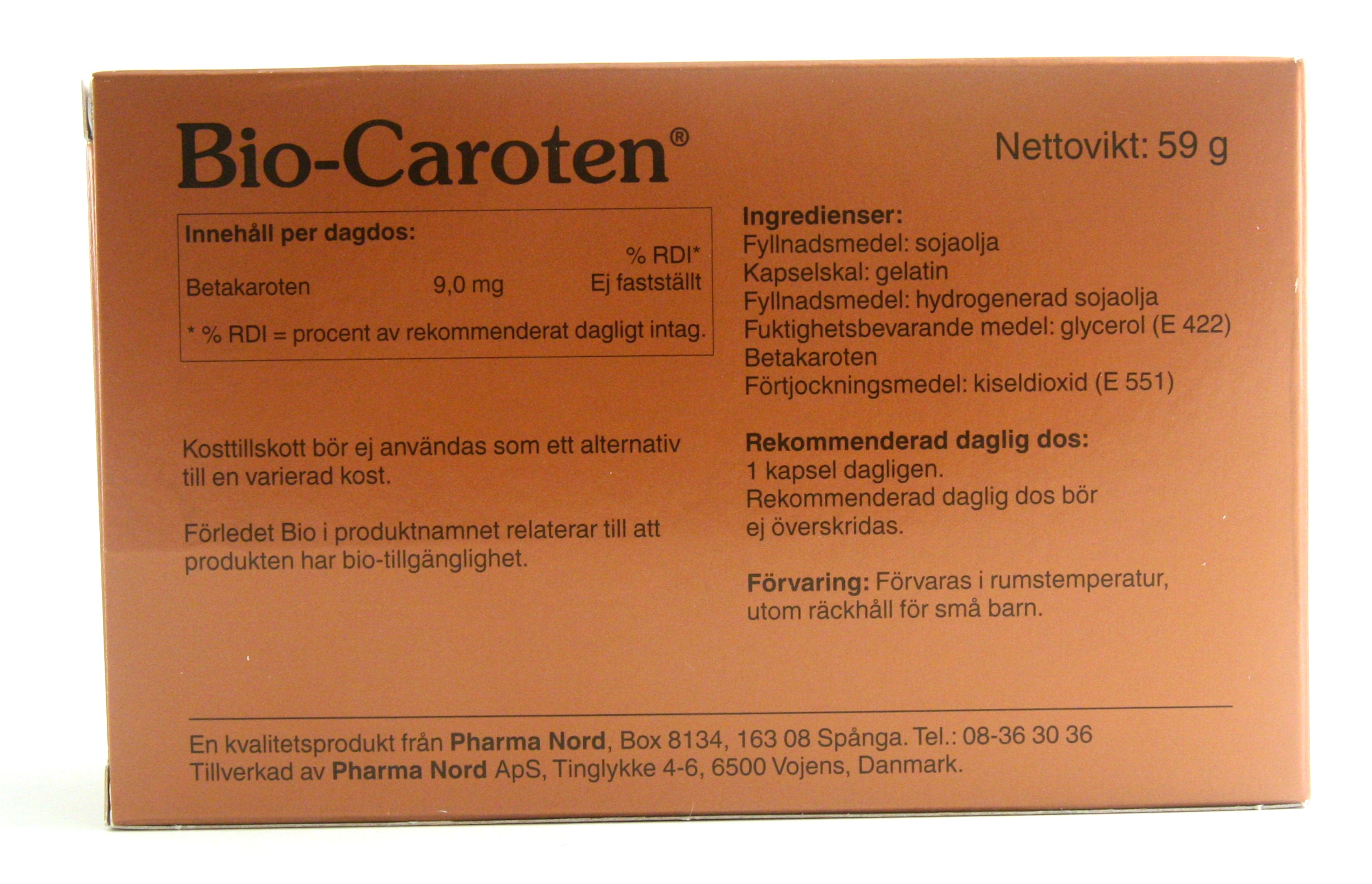 Bio-caroten 150 kapslar