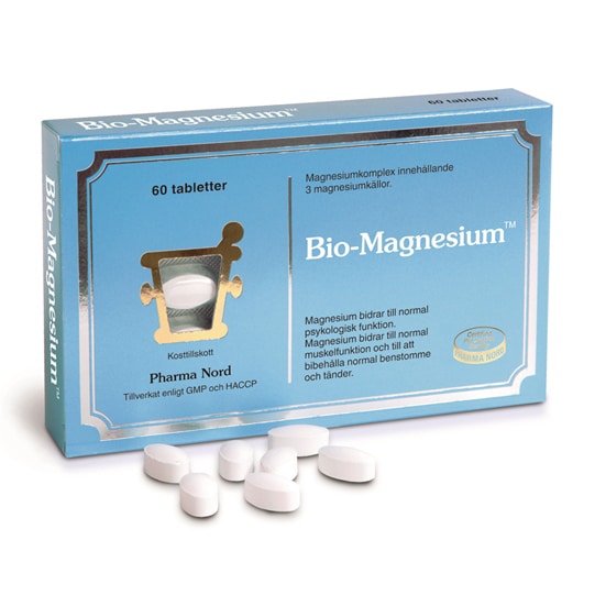 Bio-magnesium 60 tabletter