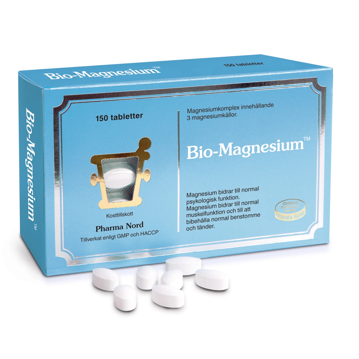 Bio-magnesium 150 tabletter