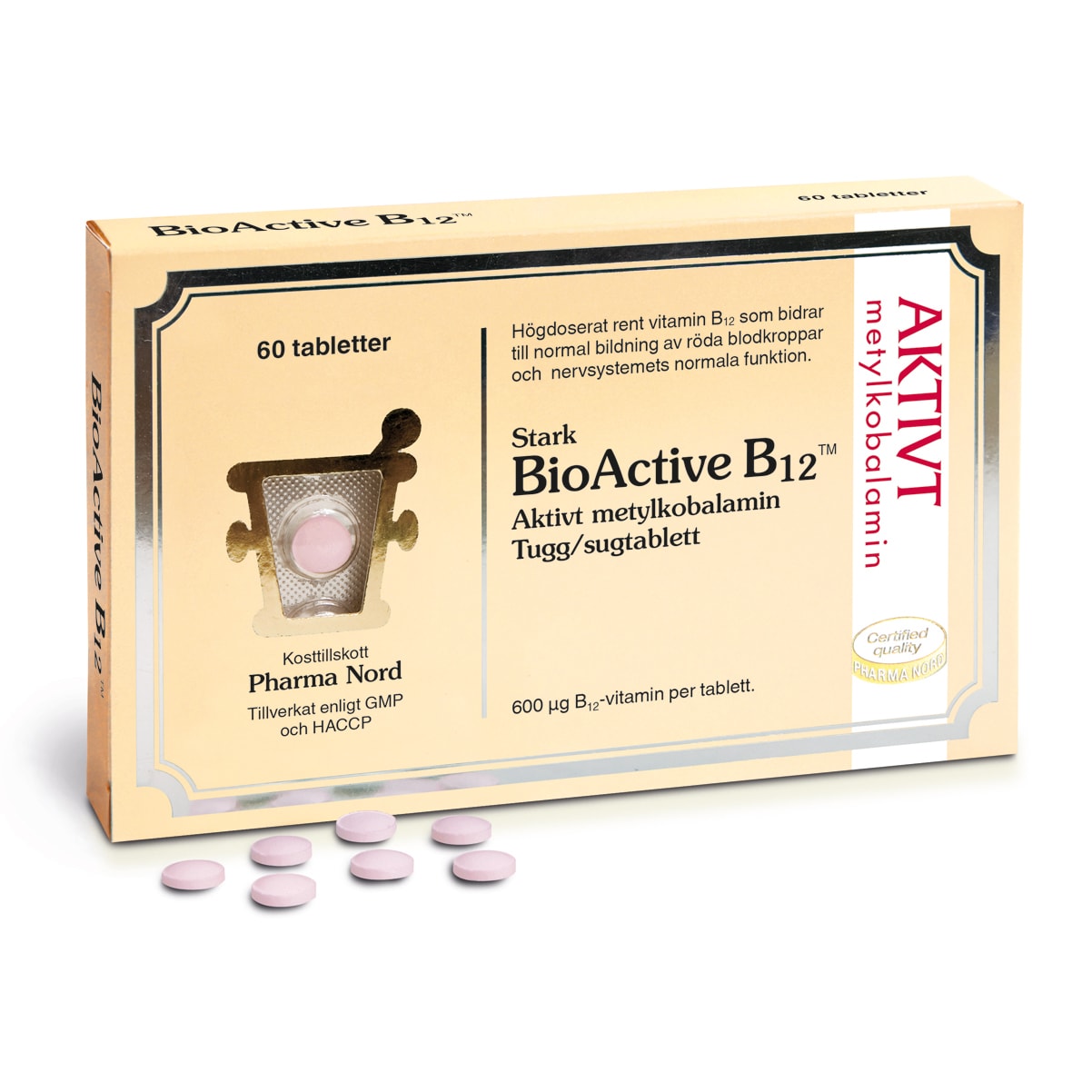 BioActive B12 60 tabletter