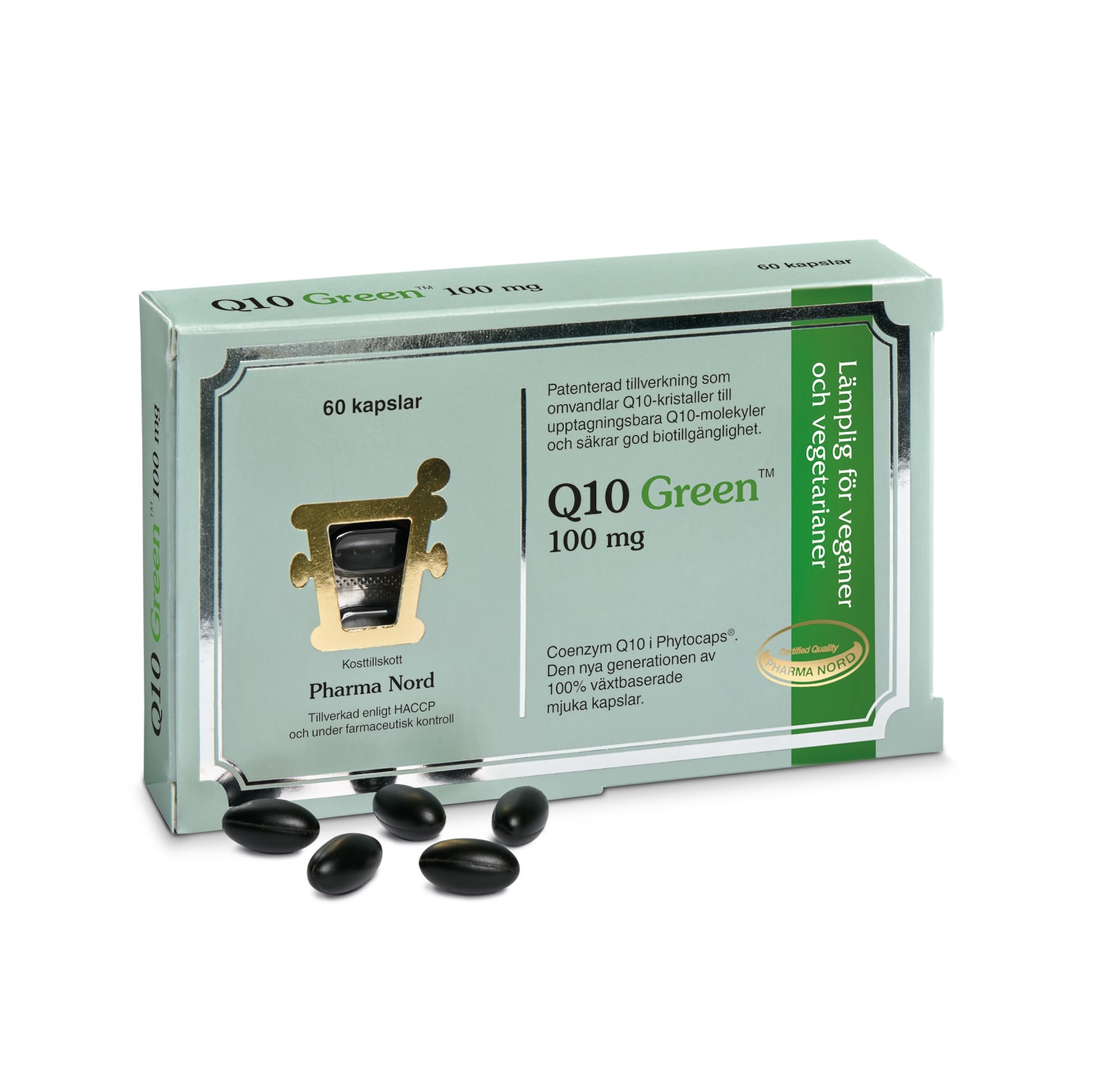 Q10 Green 100mg 60 kapslar