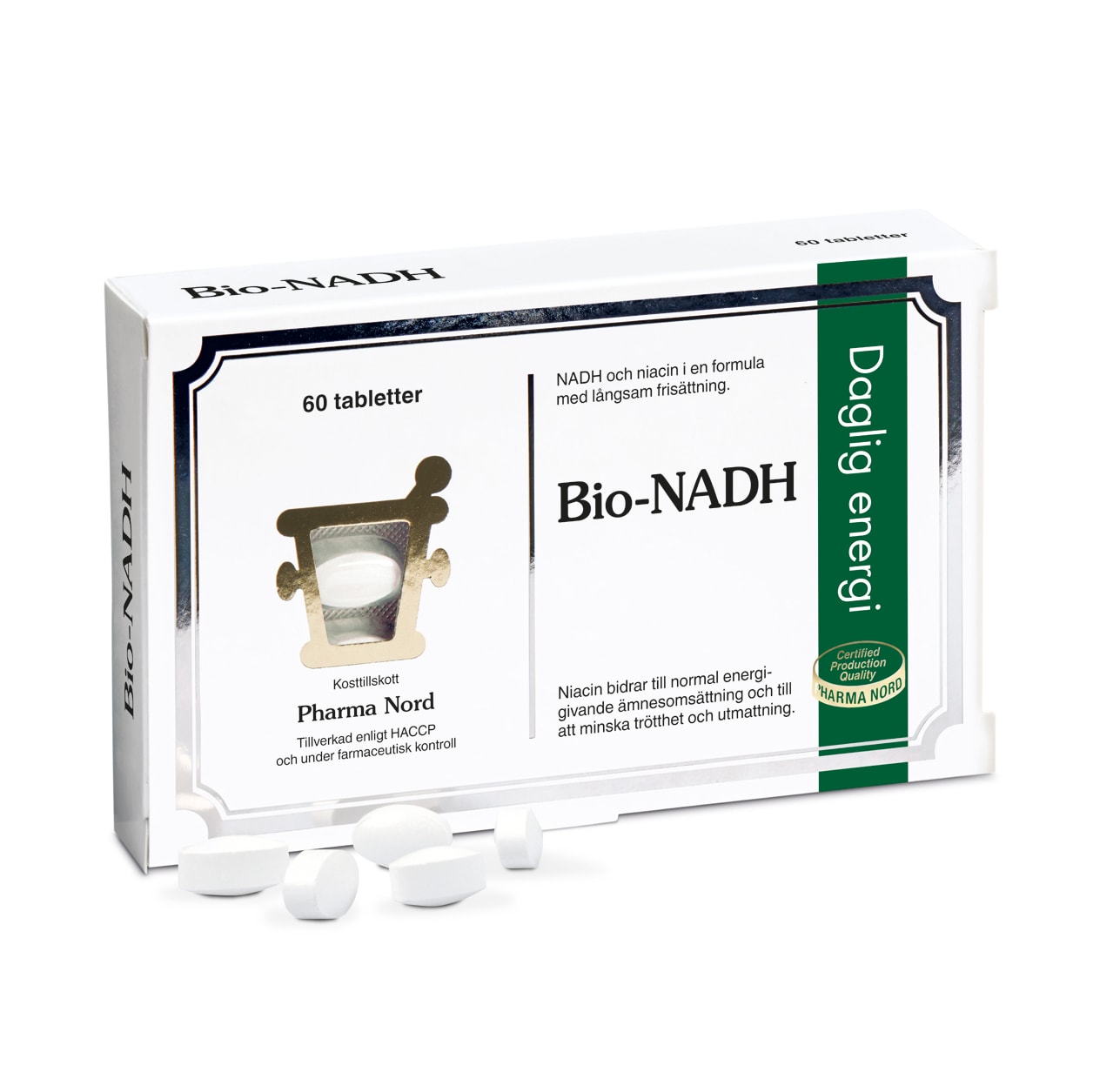 Bio-NADH 60 tabletter