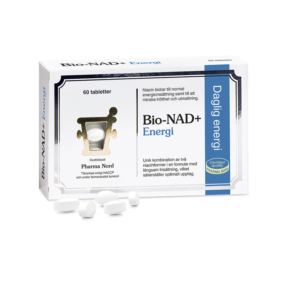 Bio-NAD+ Energi 60 tabletter