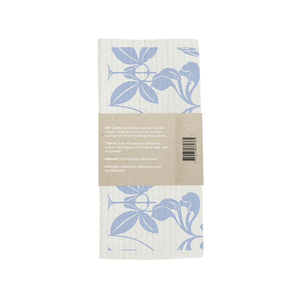 Disktrasa 2-pack gammelrosa & blå