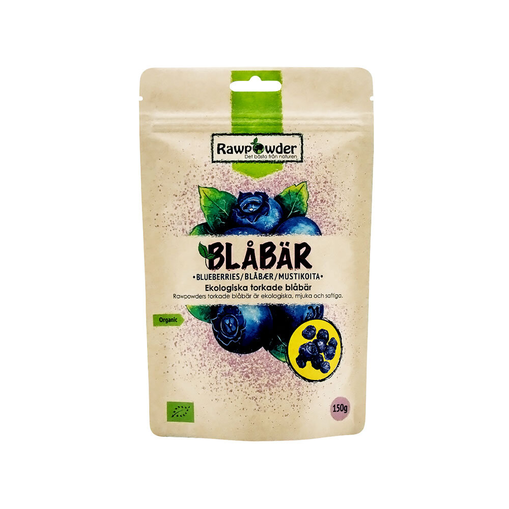 Blåbär torkade 150g