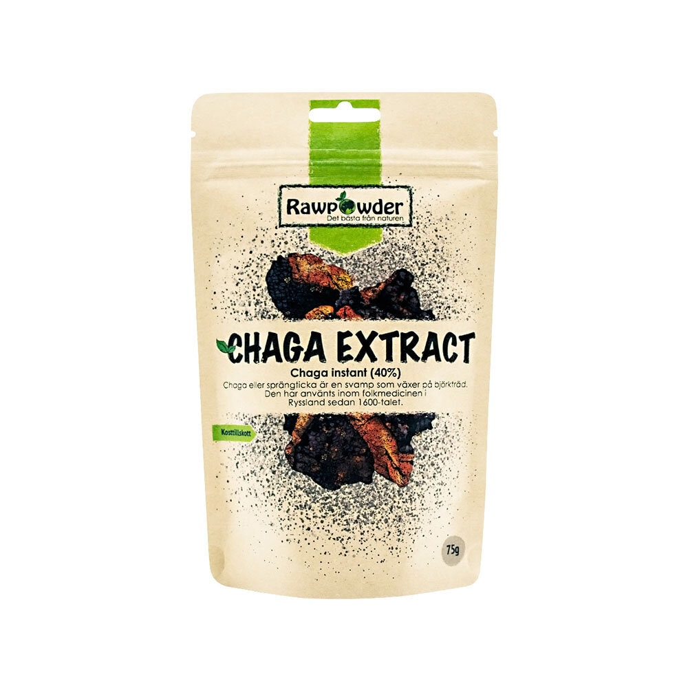 Chagapulver Instant Extrakt 40% 75g