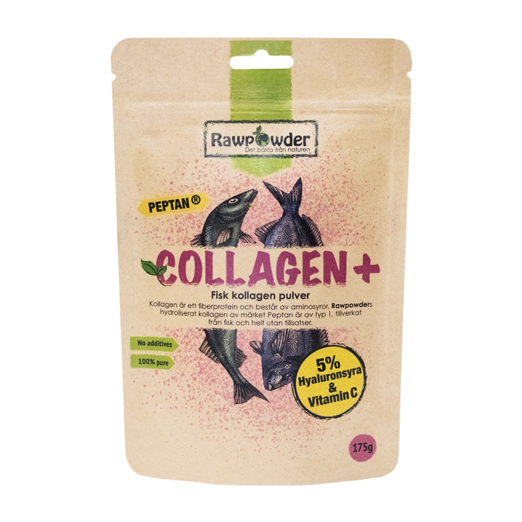 Collagen Plus Hyaluronsyra vit C 175g