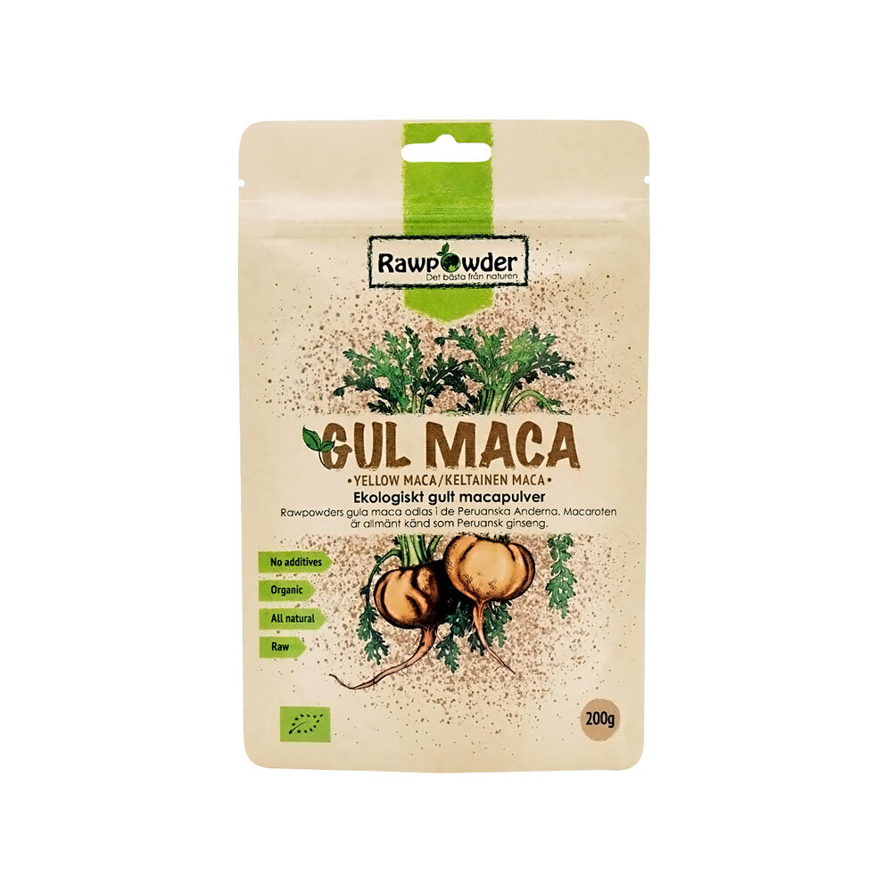 Maca gul pulver 200g