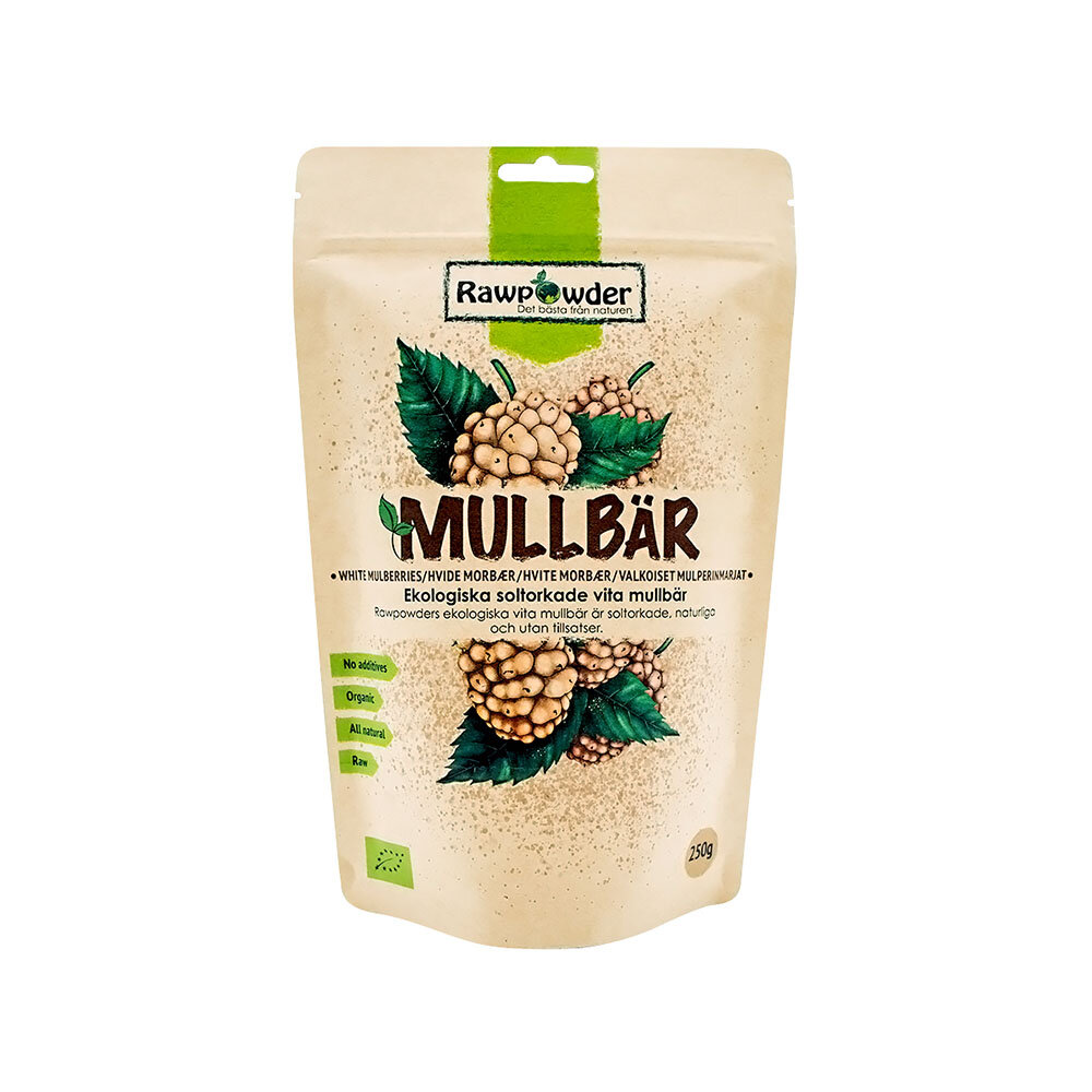 Mullbär vita 250g