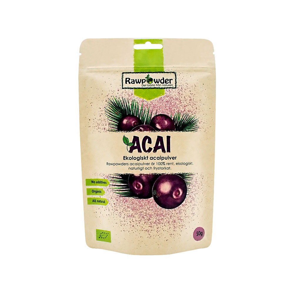 Acai bär pulver (frystorkad) 50g 