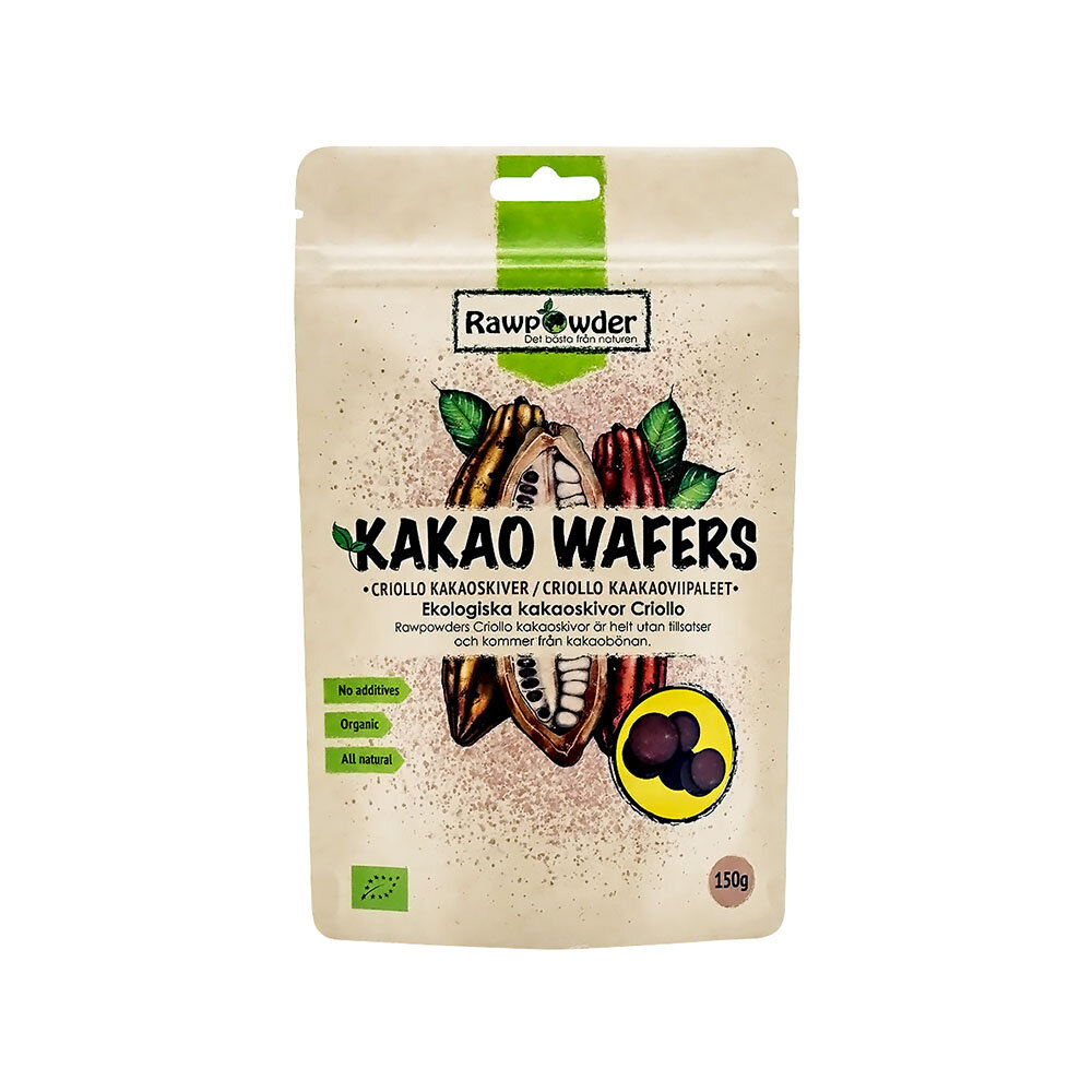 Kakao skivor 100% Criollo 150g 