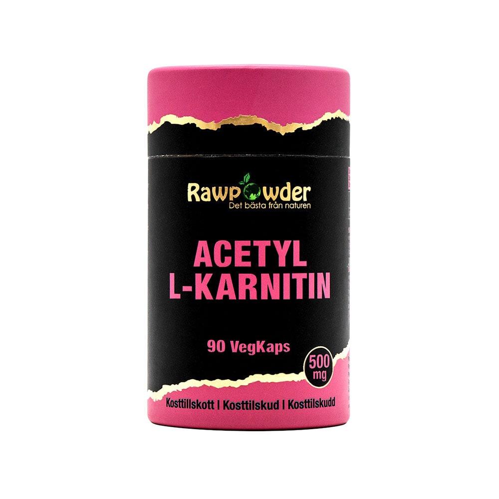 Acetyl L-Karnitin 500mg 90 kapslar