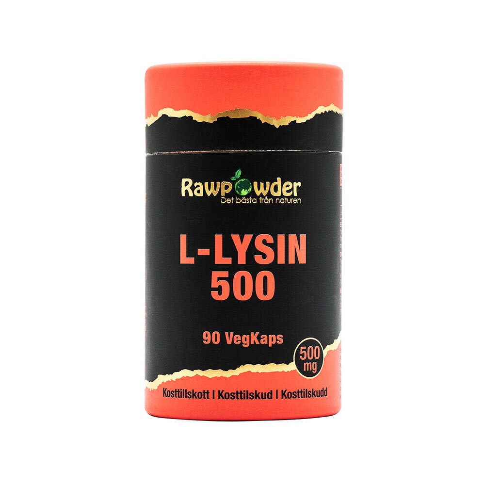 L-Lysin 500mg 90 kapslar