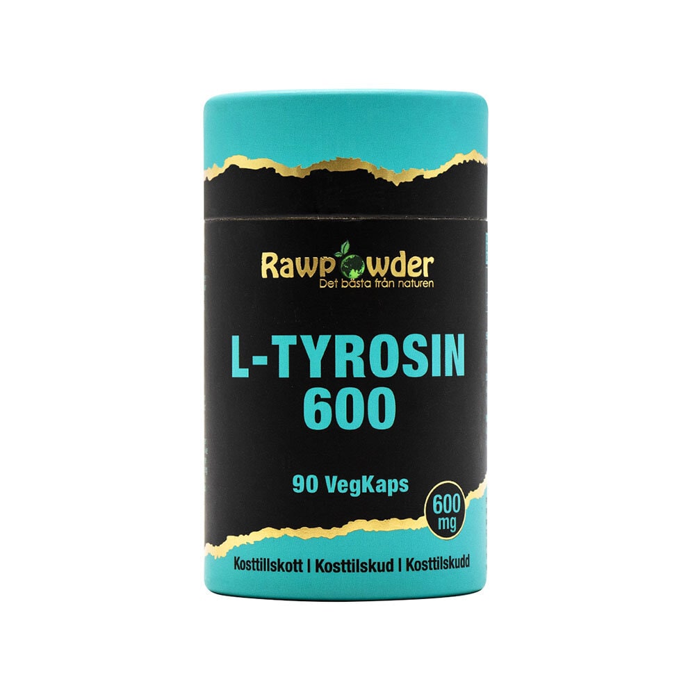 L-Tyrosin 600mg 90 kapslar