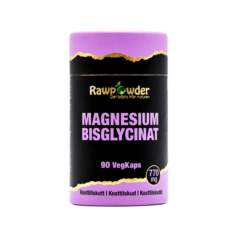 Magnesium Bisglycinat 770mg 90 kapslar