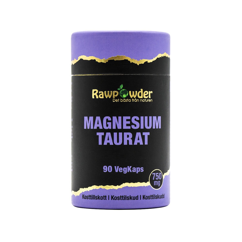 Magnesium Taurat 750mg 90 kapslar