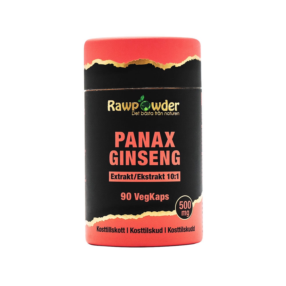 Panax Ginseng Extrakt 500mg 90 kapslar