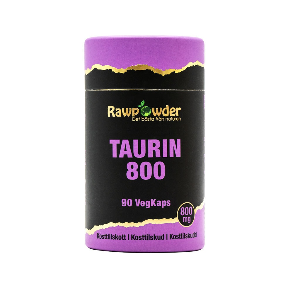 Taurin 800mg 90 kapslar