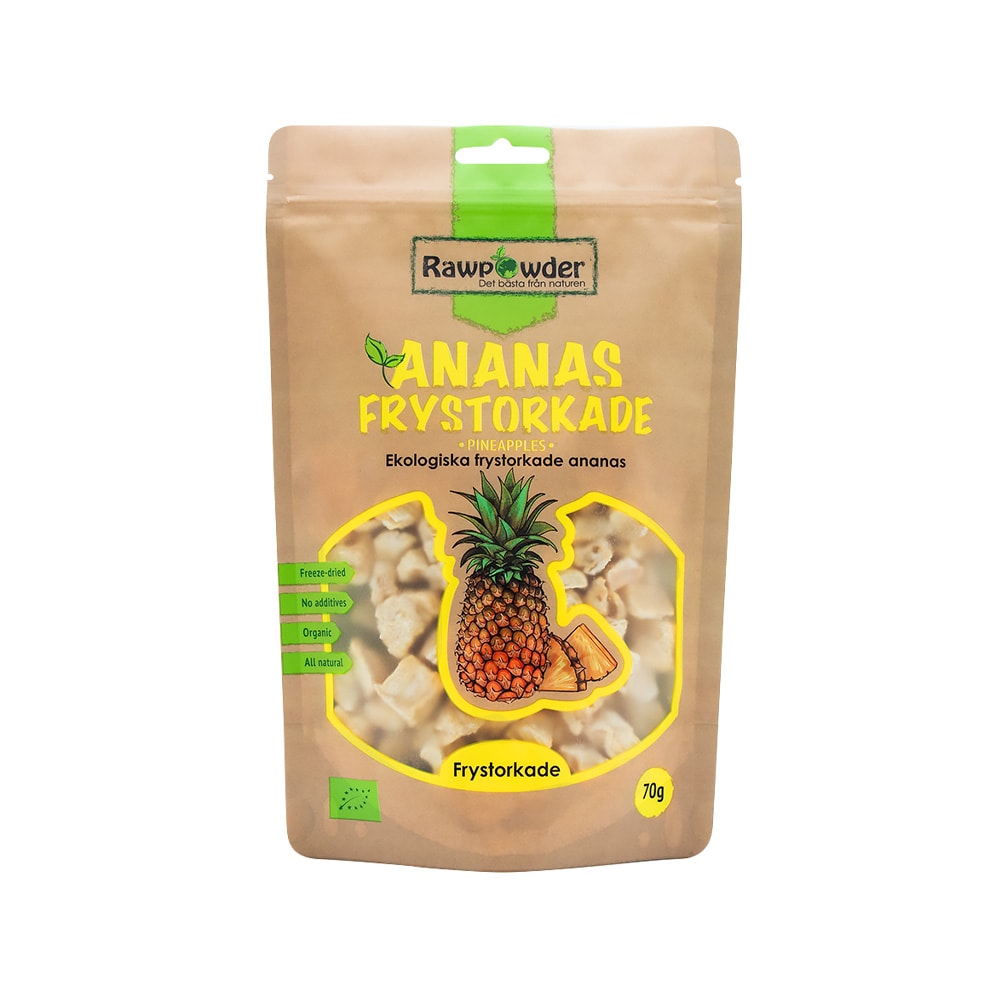 Ananas Frystorkade 70g