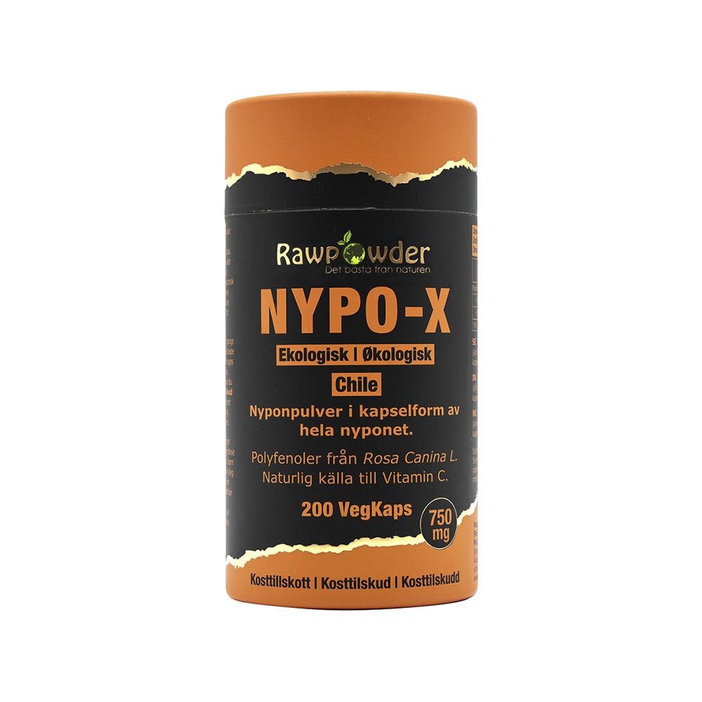 Nypo-X 750mg 200 vegetabiliska kapslar