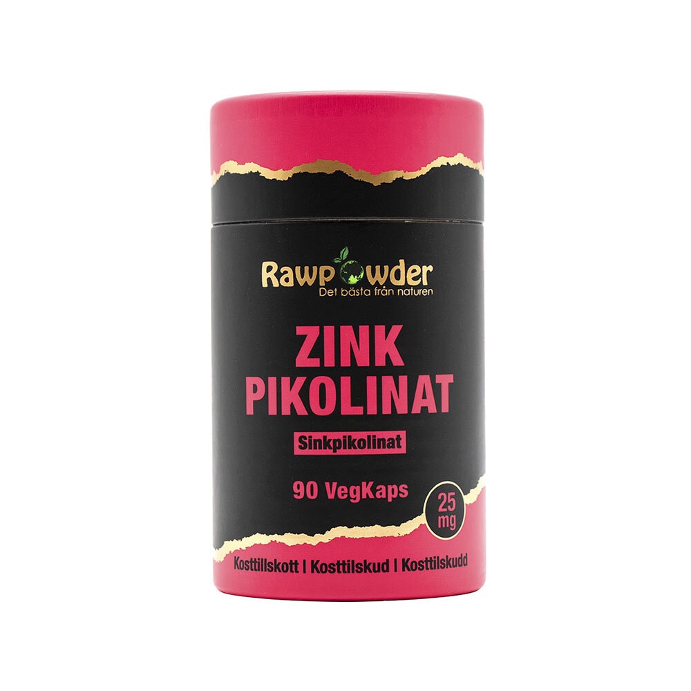 Zink Pikolinat 25mg 90 vegetabiliska kapslar