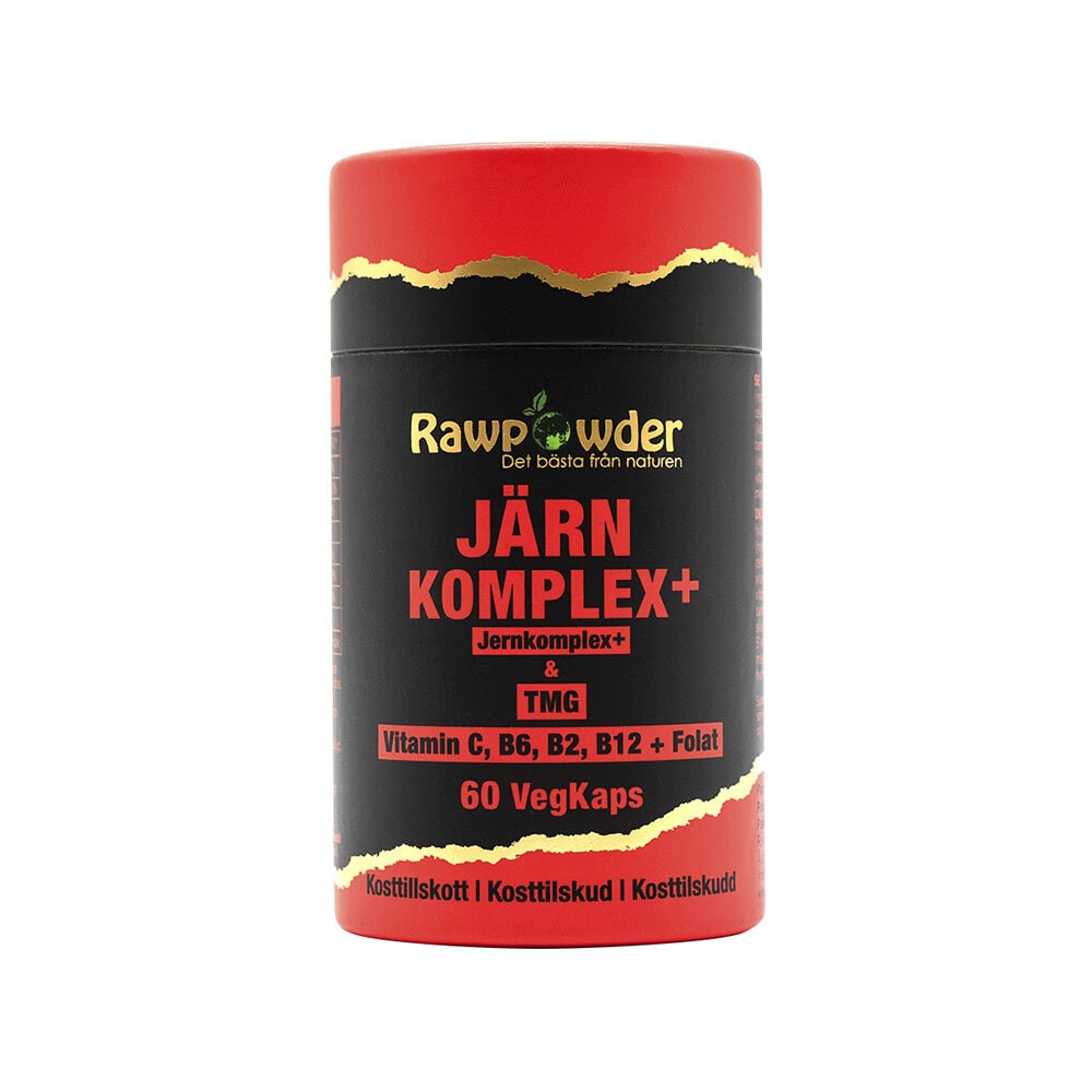 Järn Komplex+ 60 vegetabiliska kapslar