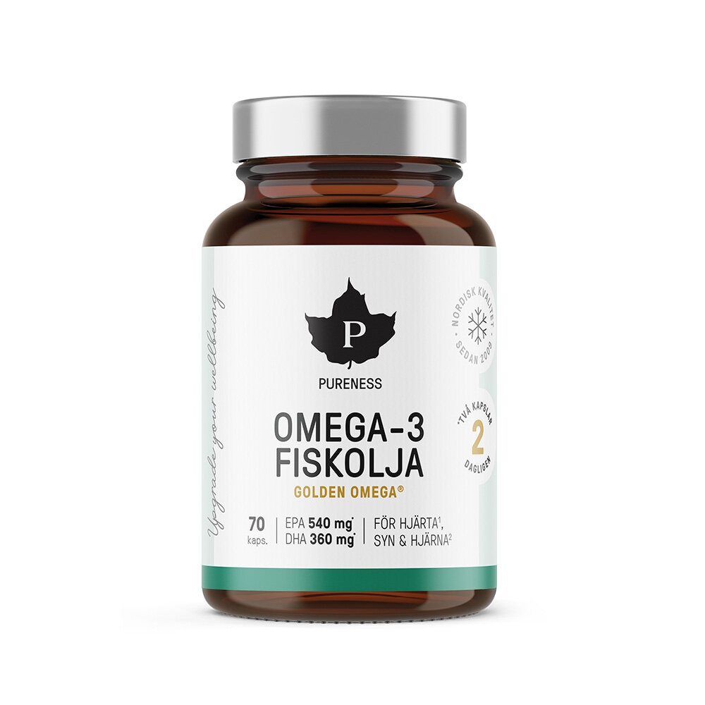 Omega-3 Fiskolja 70 kapslar