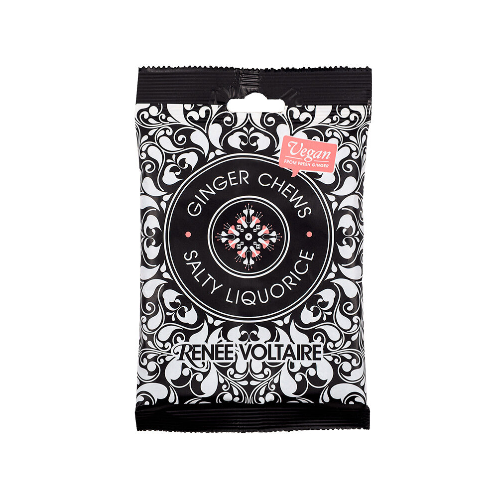 Ginger Chews Saltlakrits 84g