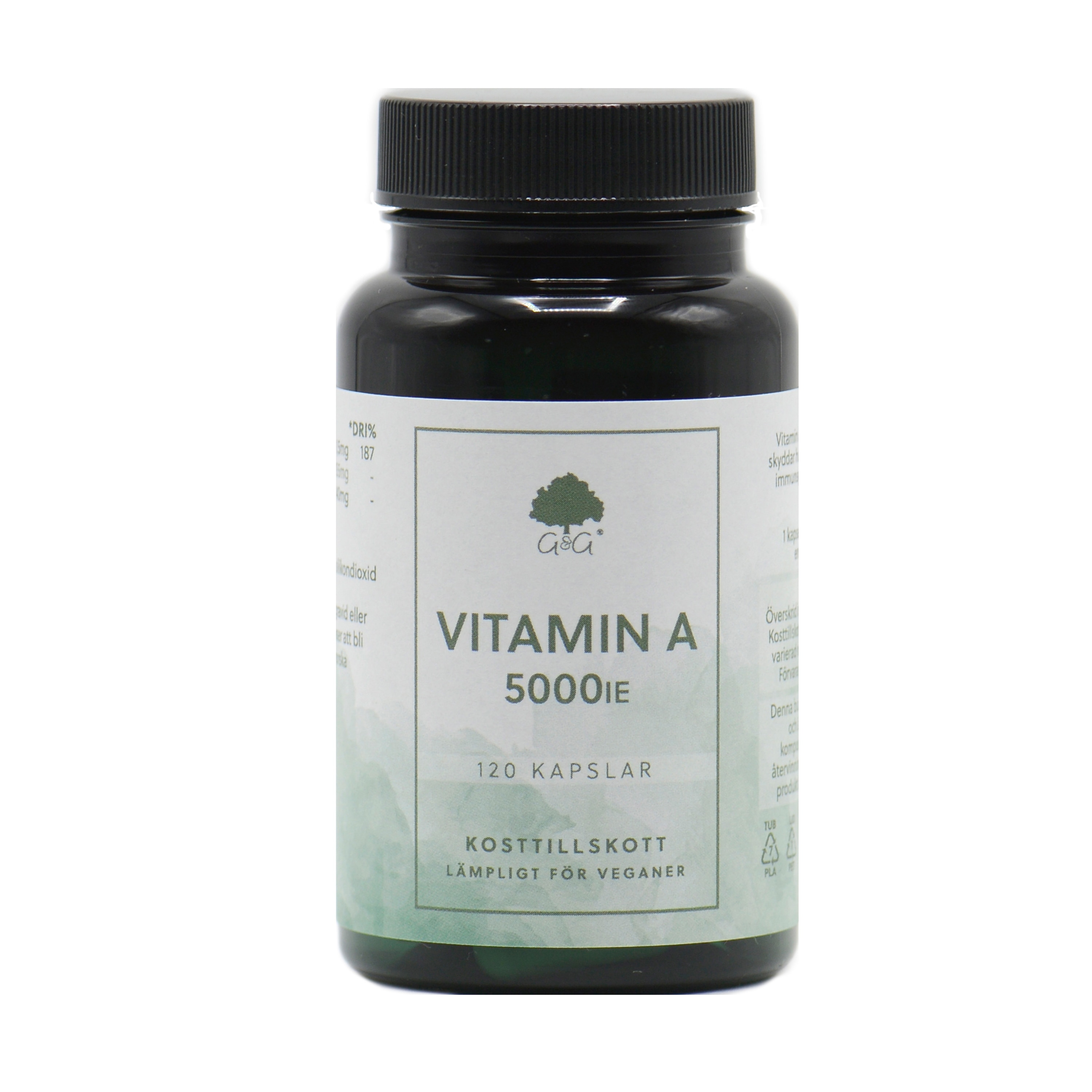 Vitamin A 5000iu 120 kapslar