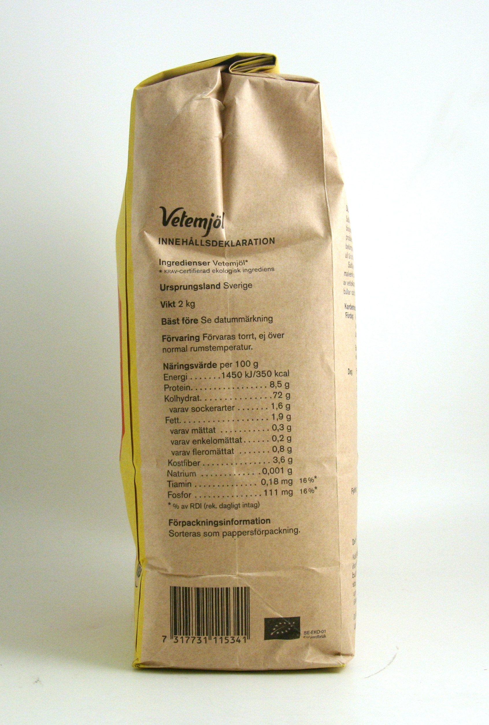 Vetemjöl 2kg