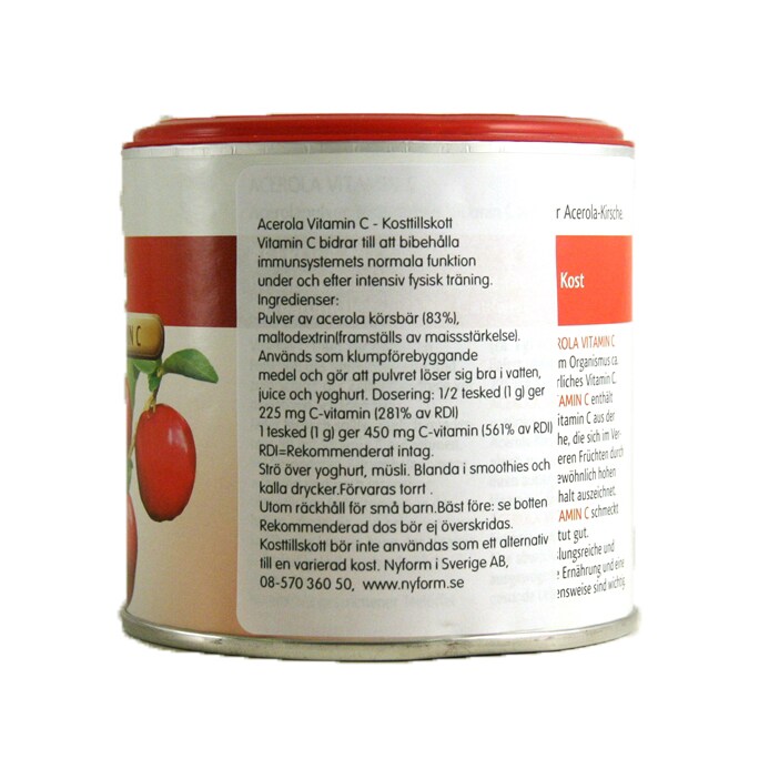 Acerola C-vitamin Pulver 100g