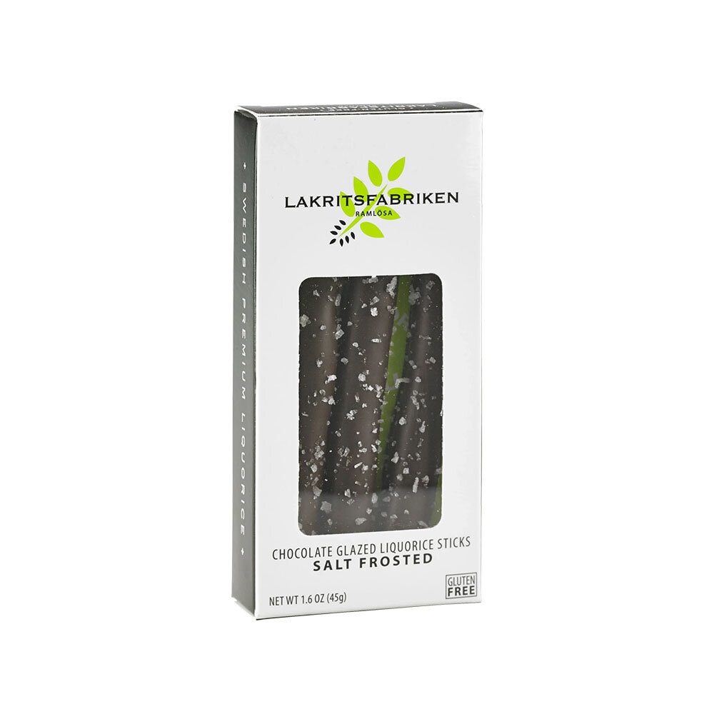 Liquorice Sticks Dark Chocolate & Sea Salt 45g