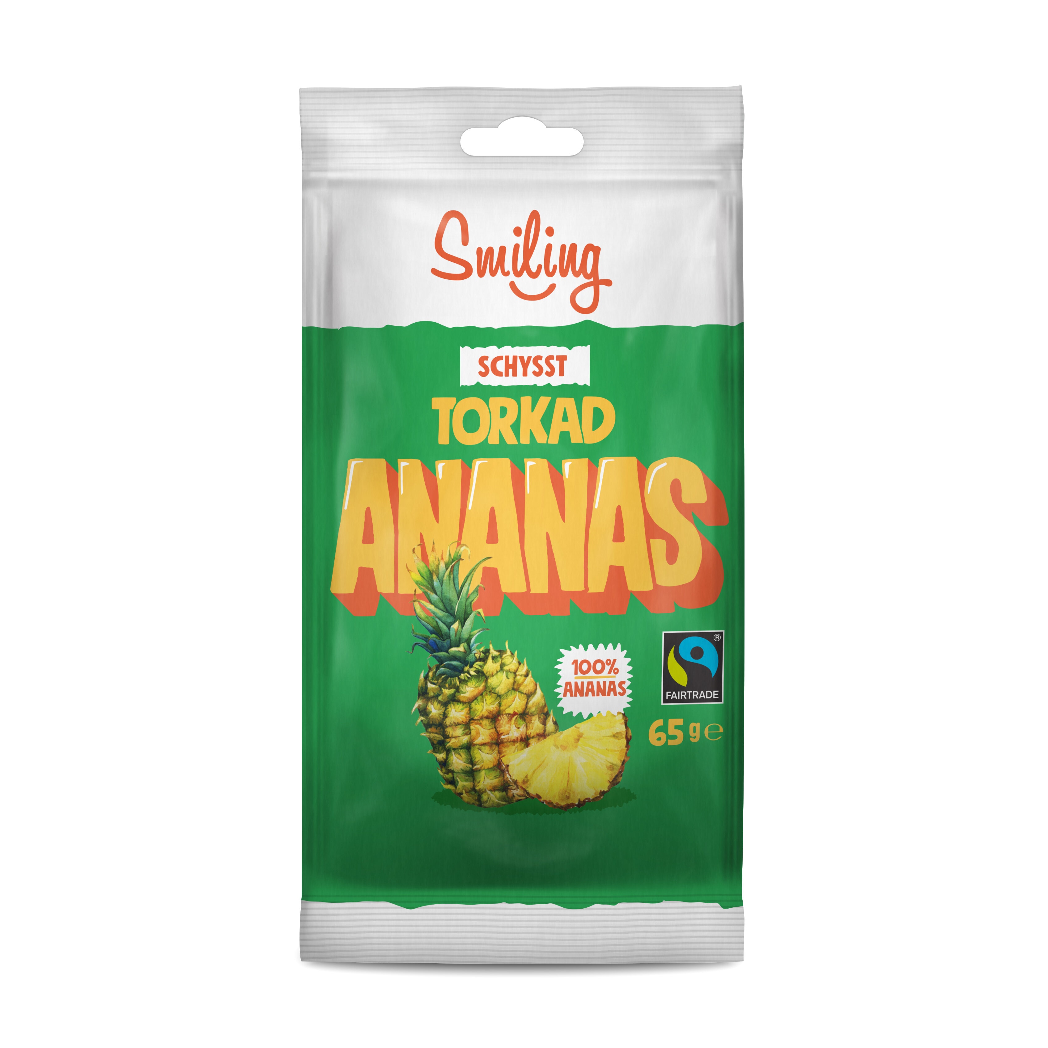 Torkad Ananas 65g