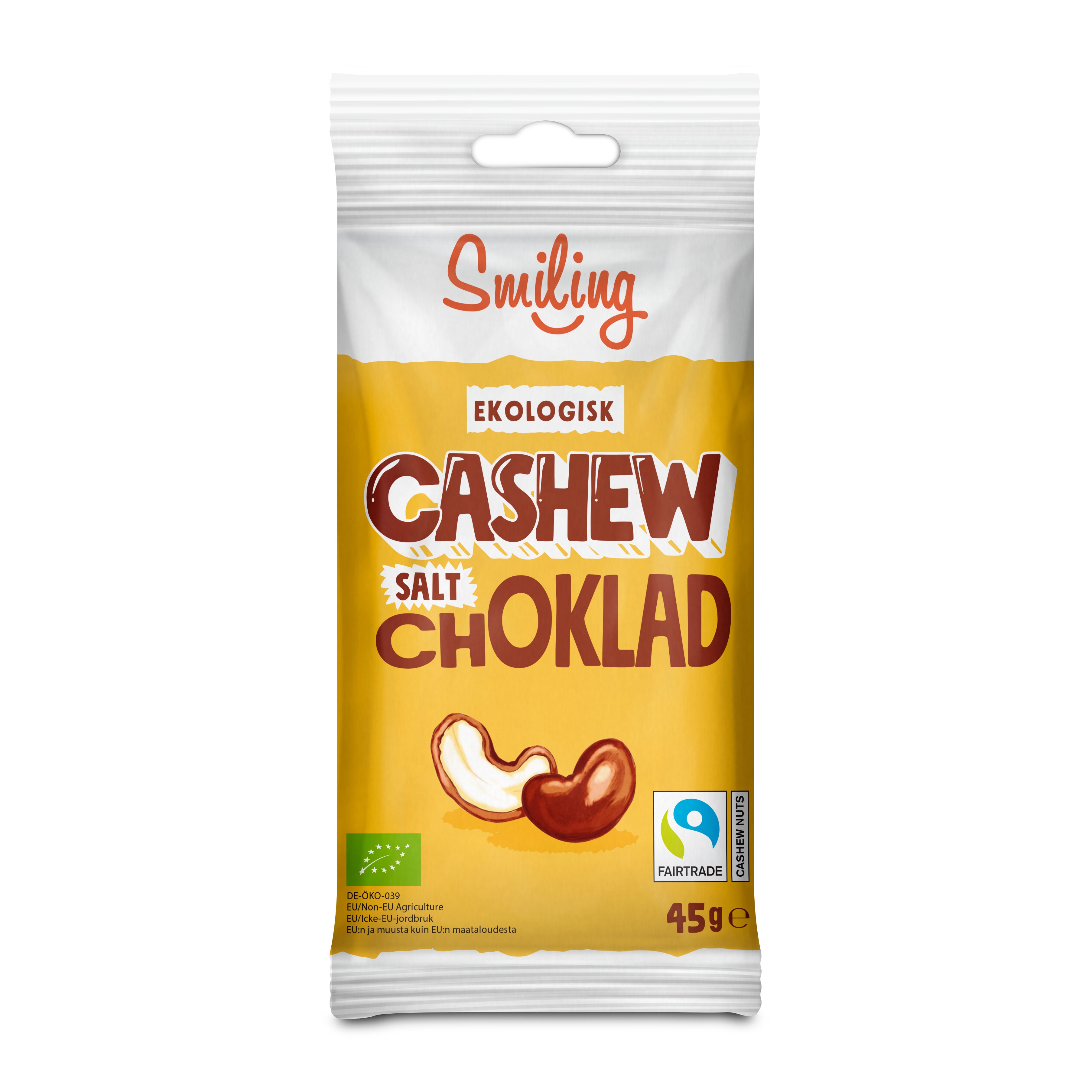 Cashew Salt Ljuschoklad 45g