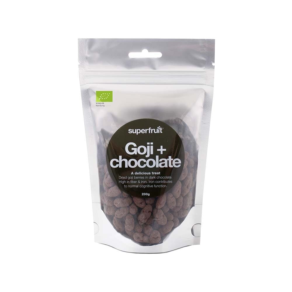 Goji + Choklad 200g