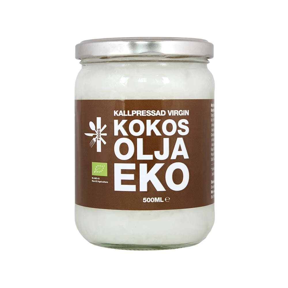 Kokosolja Kallpressad Virgin 500ml