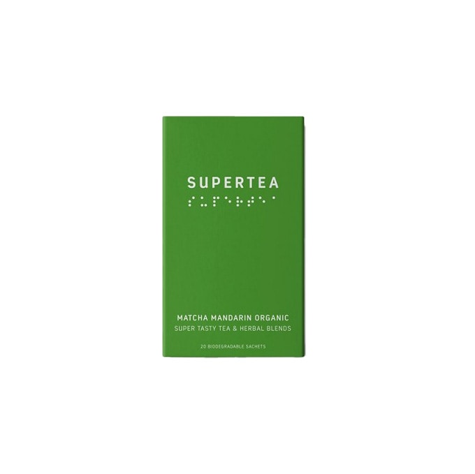 Supertea Matcha Mandarin Organic 20 påsar 
