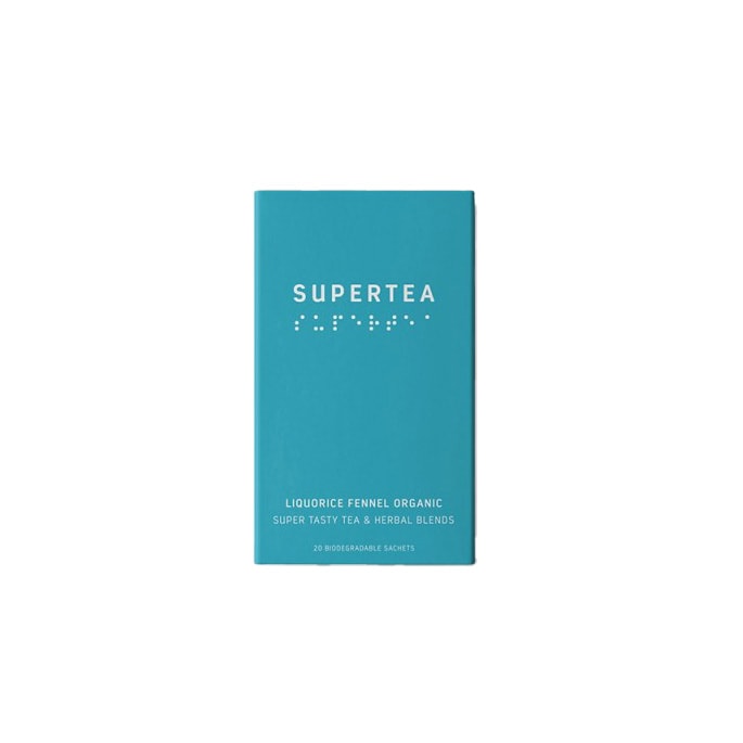 Supertea Liquorice Fennel Organic 20 påsar 