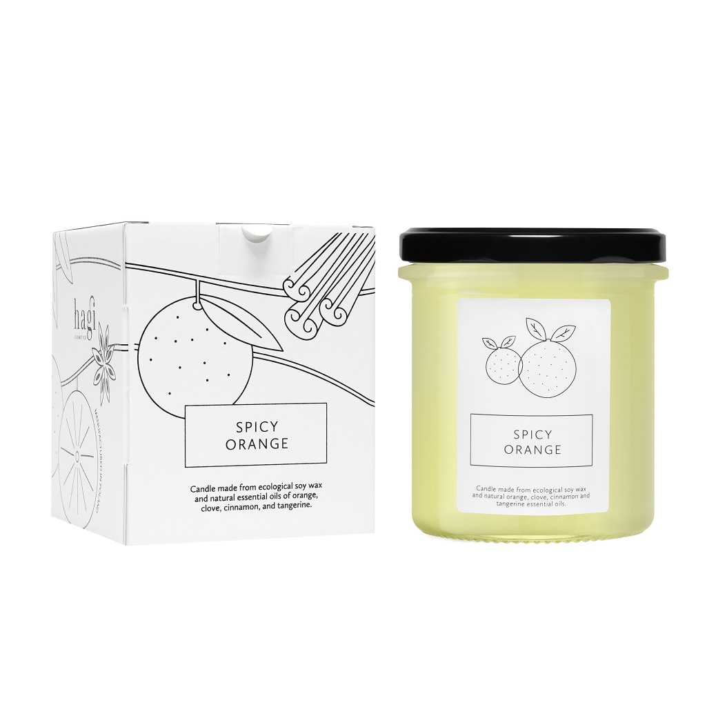 Spicy orange soy candle 230g