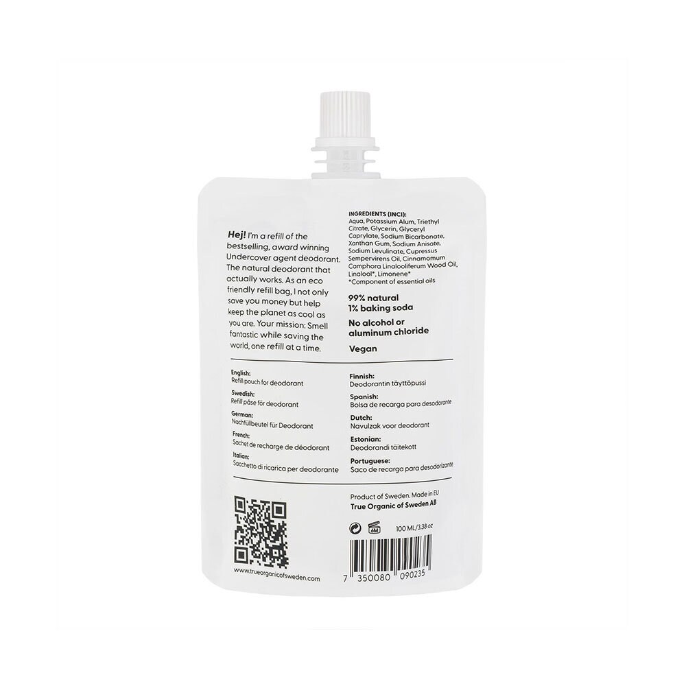 Undercover Agent Original Refill Deo 100ml