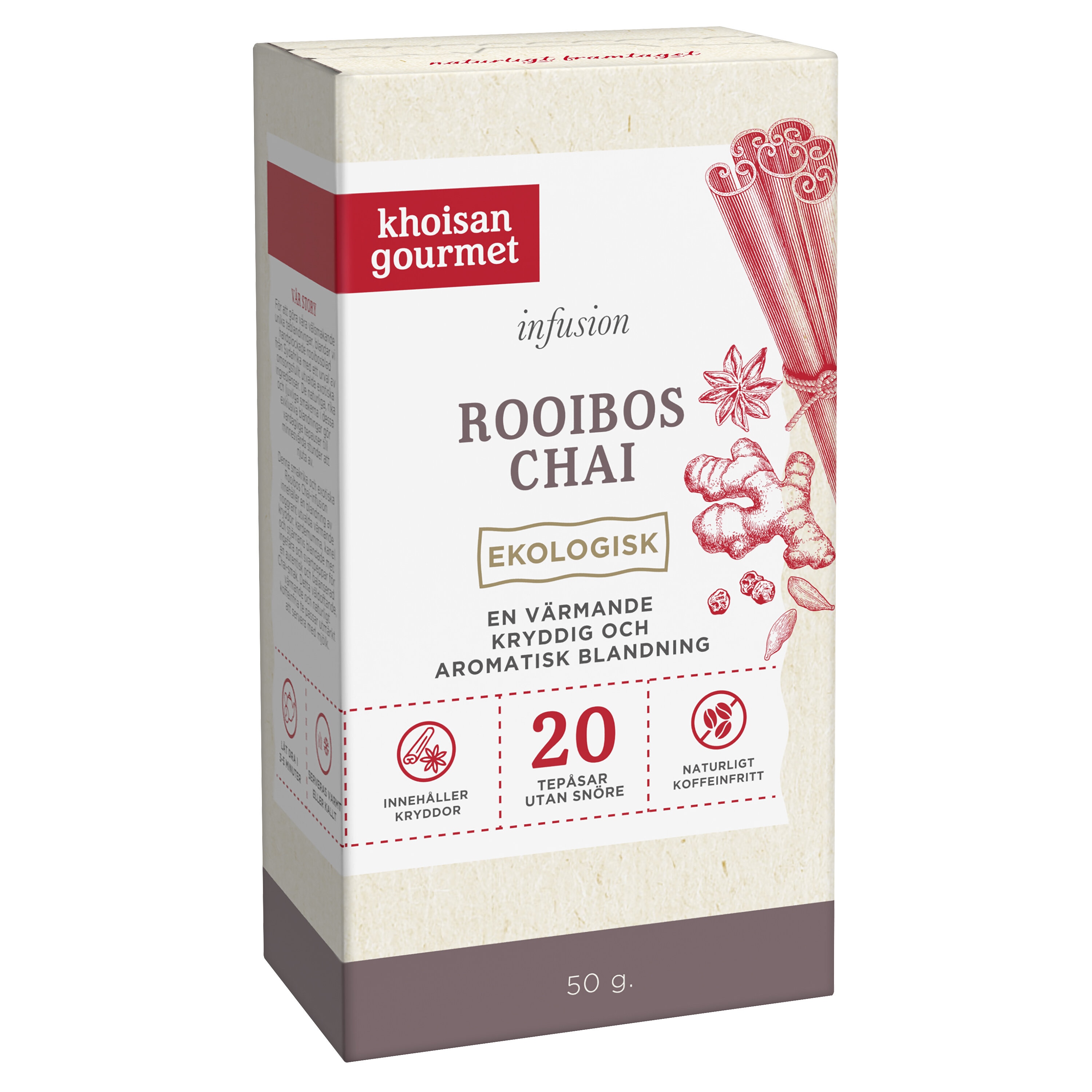 Khoisan Gourmet Rooibos Chai 50g