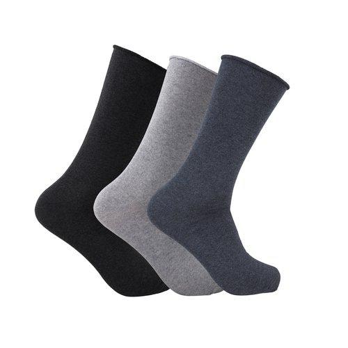 Herrstrumpor utan resår 3-pack 40-45