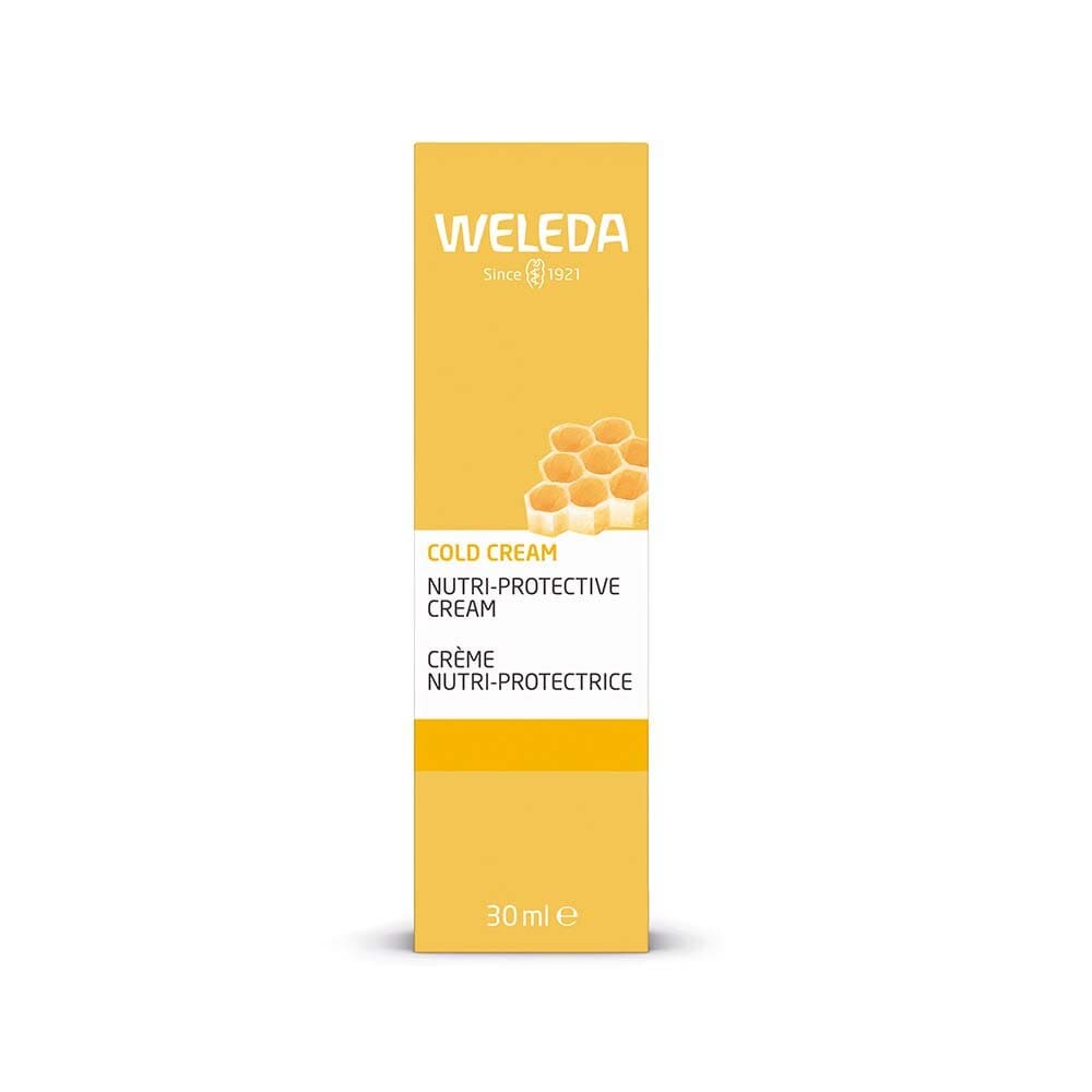 Ytterförpackning-med-Weleda-Cold-Cream-30ml-Skyddande-kräm